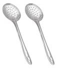 FIRST FRONT Pure Stainless Steel Cooking and Serving SS Ponyand ,MultiColour Kitchen Tools and , MultiColour, (Pack of 2)