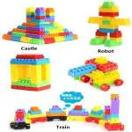 Vastate Building Block For Children Educational & Learning Toy for Kids, Girls & Boys 60 Block Multicolor