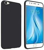 XOVO Back Cover for VIVO V5 PLUS (Black, Dual Protection, Pack of 1)