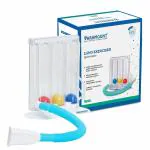 Arokleen Paramount 3 Ball Spirometer | Lung Exerciser | Respiratory Exerciser | Breathing Exercise | Respirometer | Breath Measurement System | Deep Breathing Lung Exerciser | Washable, Hygienic & Detachable