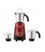 Boss Crown Mixer Grinder, 750W, 3 Jars, Red