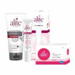 Alite Anti Acne Skincare Combo Pack Of 3 -Charcoal Facewash 70G With Active Charcoal Beads|Anti Acne Gel 15G & Deep Cleansing Acne Soap 75G With Tea Tree Oil And Vitamin E
