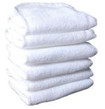KIDSKA New Born Baby White Soft Cotton Pads Pack of 6 (0- 24 Months)