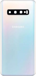 FRIENDZZWORLD White Back Panel For Samsung Galaxy S10 Plus