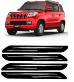 Gee Cee Black Pvc Car Bumper Protector Guard For Mahindra Tuv-300 Plus (Set Of 4)