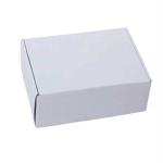 DCGPAC Paper White 3Ply Primo Flat Box - 4x4x1.5 inches (Pack Of 100)