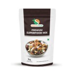 Organic Sapphire Foods Premium Superfoods Super Seeds Mix, Seeds for Eating, Mix Seeds, Diet Snacks Healthy Diet Snacks 7 in 1 Raw Seeds Mix & 1 Kg
