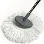 KitchenFest 6 pcs Magic Spin Mop Replacement Head for 360 degree Rotation Mop Refill  (White)