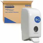 Kimberly Clark Professional Aquarius Skin Care Dispenser, Hand Soap and Sanitiser Dispenser, 1 Dispenser / Case, (69480A)
