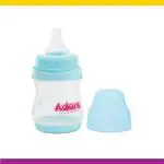 Adore Jiggle 2 in 1 Baby Feeding Bottle -BPA Free-BIS Certified -Food Grade - 150 ml (Blue)