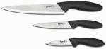 flyfot Black Steel Knife Set (Pack of 3)