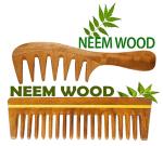 Rufiys Brown Wood Neem Comb