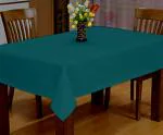Lushomes side table cover, Green Classic Plain Cotton Dining Table Cloth , home decor items(Size 40 x 40, Side Table Cover)