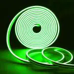 SPARKOLITE 5 Mtr. Green Neon Light LED Waterproof Decorative Lights with Flexible PVC Tubing-LED Neon Flexi Light for Neon Signs,Ceiling Light, Home