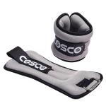Cosco Orange,Grey Iron Ankle Weight - 0.5Kg