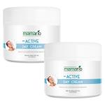 Mamario Active Day Cream enrich with Alpha Arbutin ,Niacinamide, Aloevera & Vitamin E (100 g) pack of 02