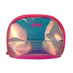 Smily Kiddos Pink Polyvinyl Chloride Zipper Utility Pouch