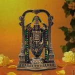 CraftVatika Tirupati Balaji Statue for Car Dashboard