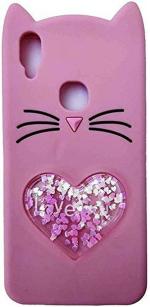 Lejaao Vivo y12 y15 y17 Gold Pink Polycarbonate, Thermoplastic Polyurethane Mobile Back Cover (16 x 7.5 x 0.9 cm)