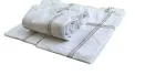 ASH Traders White Large Bath Towels for Men and Women Khadi Cotton, 36 x 72 inch (pack of 4)