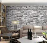 OREN EMPOWER Grey PVC Vinyl Decorative Waterproof Wallpaper 45x330 cm
