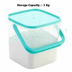 pelton Decora square Containers For Kitchen Storage Container, Air Tight Dabba for kitchen (5KG)