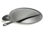 NAAYAGI - IRON TAWA FOR DOSA, ROTI, PARATHA - SMALL 10 INCH WITH TURNER