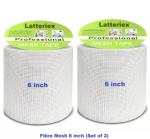 Latteriex Combo of Fiber Glass Mesh Roll, Width 100 mm, 6 inch, 50 Meters, 145 GSM Crack Filler  (2 kg)
