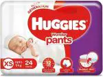 Huggies Baby Diapers 0 Months XS 24 Pieces |Pack of 2