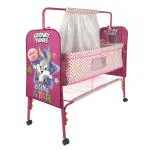 NHR Baby Cradle, Cradles for 0 to 2 Years, , Baby Swing, , Mosquito Protection Net, (Pink)