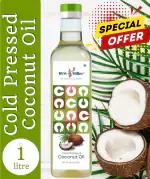 Kew Miller Cold Pressed/ Wood pressed Pure Coconut Oil - 1L