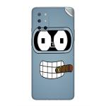 GADGETSWRAP Printed Vinyl Skin Sticker for Oneplus 8T - futurama bender cigar