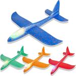 PlayVista Kids Toys Plastic Aeroplane Flying , Gifts for Kids, Outdoor Sport Game Toys, Birthday Party Gifts,