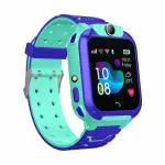 WTG -2G Sim Card SmartWatch for Kids, LBS Location Tracking, Voice Message, Cameras, 2G Voice Calling & Message, SOS, Geo-Fencing, Games - Perfect for Child Safety and Entertainment (Blue)