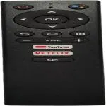 NixGlobal MAR-Q FIRE STICK Remote Compatible with MARQ FIRE STICK SMART LED LCD TV Remote Controller (Black)