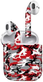 Orgic India Airpods Gen 2 Camo Red Mobile Skin