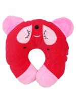 Aarushi Red and Pink Comfortable Baby Pillow 23 x 20 cm 0 - 5 Y