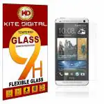 Kite Digital HTC ONE M7 Premium Tempered Glass Screen Protector Slim 9H Hardness 2.5D