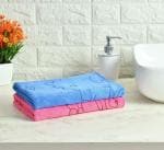 JARS Collections Microfibre 300 GSM Cartoon Print Extra Soft Bath Towel(Set of 2)