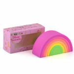 Scoobies Silicone Stackables (Multi color) | Teether cum Stacking Puzzles| Perfect for Toddlers