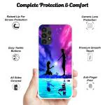 Retroart Back Cover for IQOO Z7 5G shadow loving couple love friendship forever solumate evening love for her and him crush romantic girlfriend boyfriend valentine new stylish printed designer back cover and case for mobile phone