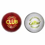 PSE Leather Cricket Ball, Size Standard, (Multicolour)