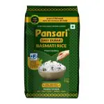Pansari Daily Basmati Rice | Great Taste and Aroma | Small Grain Fortified Basmati Rice 5kg