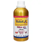 REFIT ANIMAL CARE Veterinary Vitamin H Liquid Supplement for Cow, Buffalo, Poultry & Livestock Animals, 500 ML, Reshell-H Gold