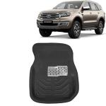 Kingsway 3D Car Floor Mats For Ford Endeavour, Model Year : 2019 - 2021, Color : Black, PVC, Set 5 Piece
