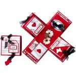 Crafted with Passion Multicolor Handmade Love Explosion Box Greeting Card