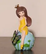 Webelkart Premium Cute Doll Statue Showpiece -12 cms
