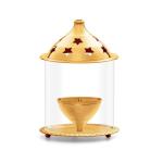 True Decor 8 Inch Akhanda Jyothi Deepam Large Akhand Jyoti Diya Large Size
