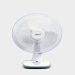 ULTICA Elegant 16 Inch Oscillating 400 mm Ultra High Speed 3 Blade Table Fan (White and Grey, Pack of 1)