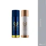 DENVER Pride and Imperial Combo Deodorant Spray - For Men    (400 ml, Pack of 2) | Deodorants men